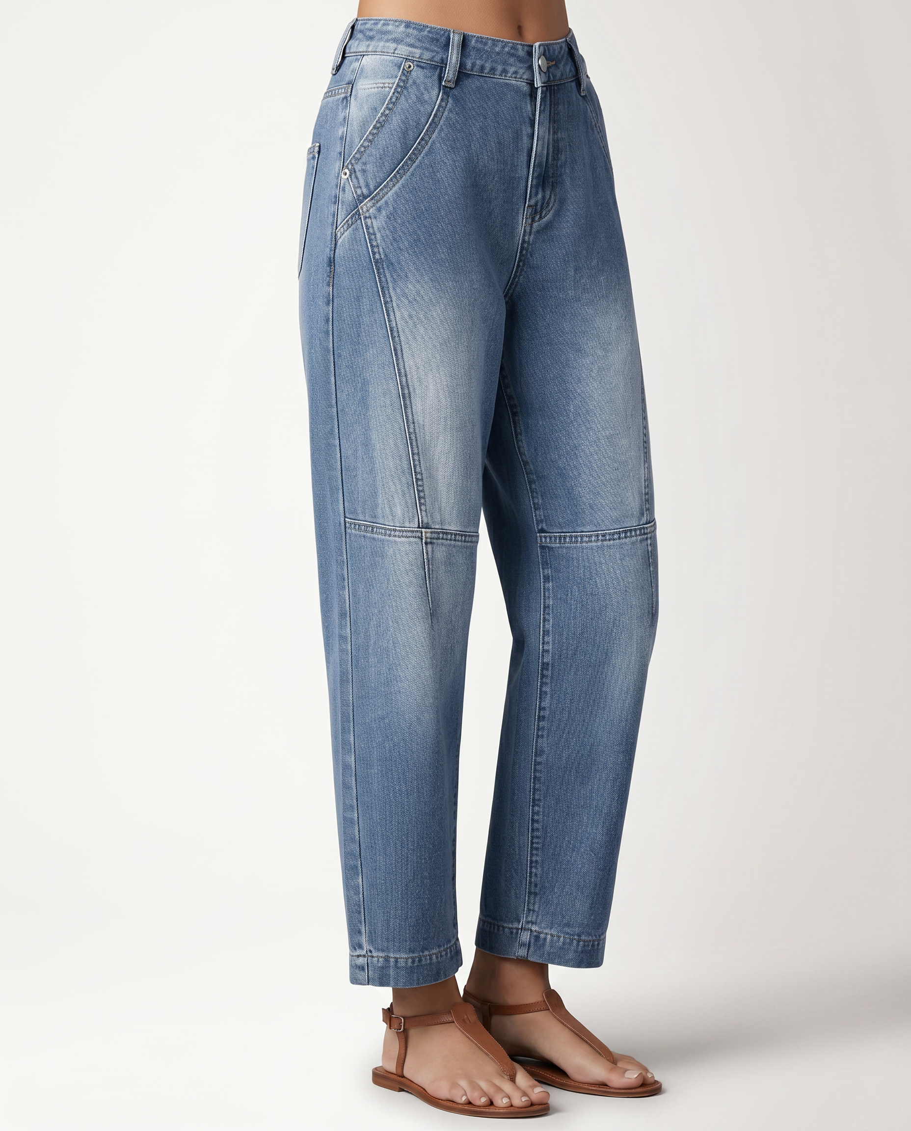 Corinne | Straight-Leg Jeans with Mid Waist
