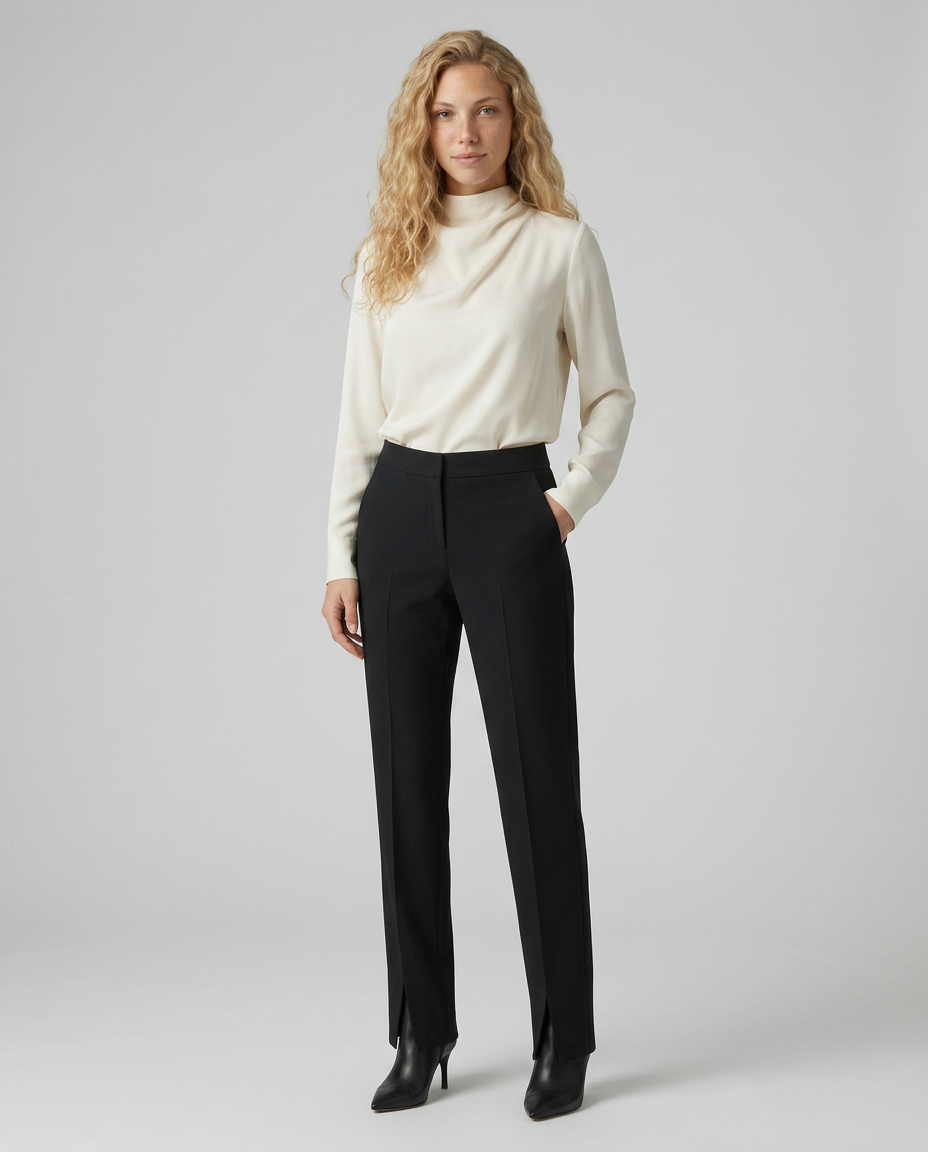 Pamela | Palazzo Trousers with Side Slits