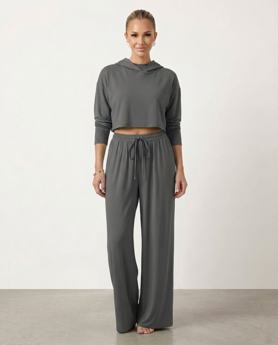 Laura | High-Waist Wide-Leg Trousers
