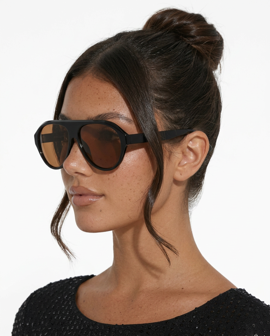 Marsha | Oversized Sunglasses with Tinted Lenses