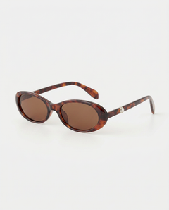 Corinne | Contrast Sunglasses with Tinted Lenses