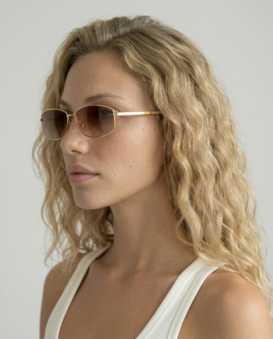 Deena | Golden Tone Sunglasses