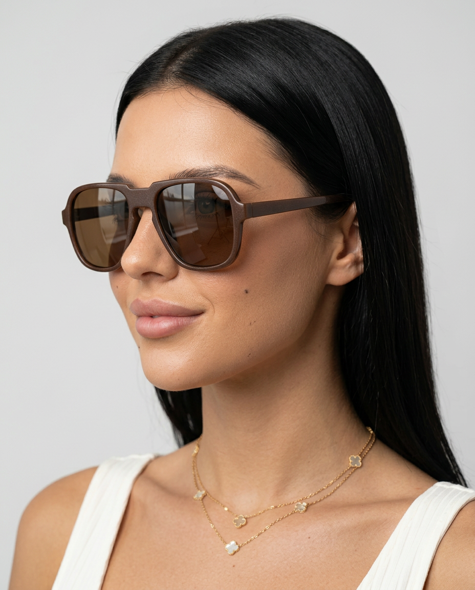 Kristine | Square Frame Sunglasses