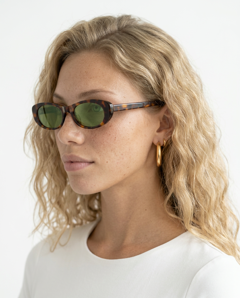 Kamia | Slim Frame Sunglasses