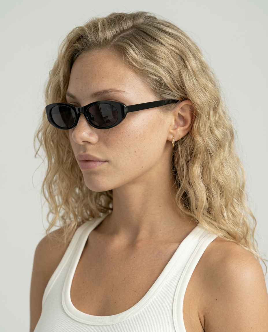 Kamia | Slim Frame Sunglasses