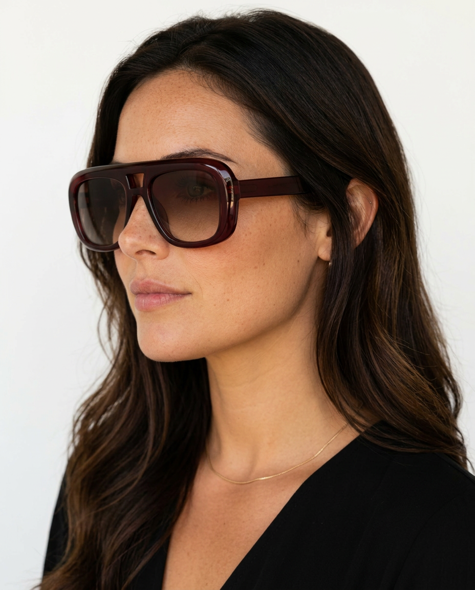 Trisha | Oversized Frame Sunglasses