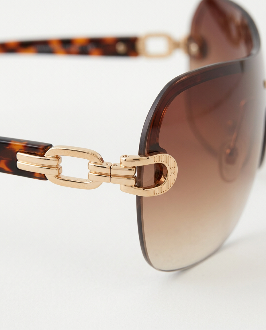 Ursula | Frameless Gradient Lens Sunglasses