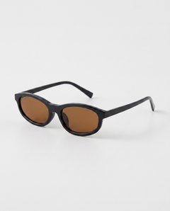 Ollie | Slim Oval Sunglasses with Tinted Lenses