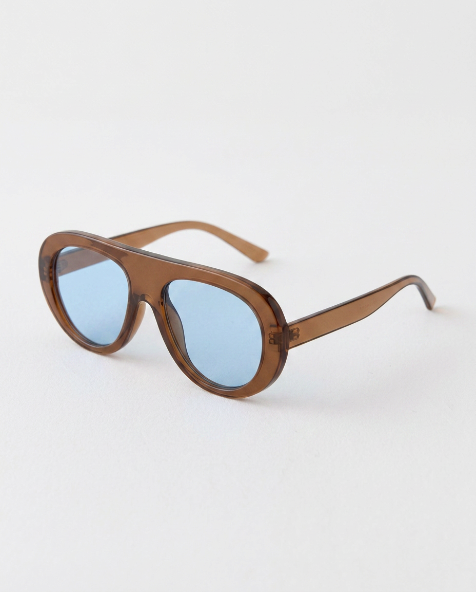 Maxine | Oversized Shield Sunglasses with Tinted Lenses