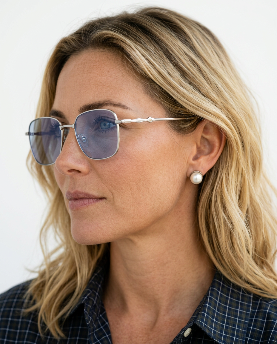 OptiVibe | Square Frame Glasses with UV Protection