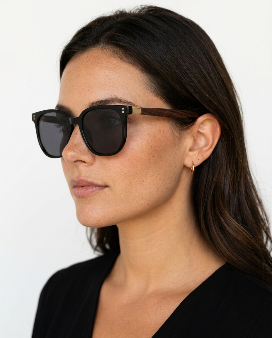 Jessica | Square Sunglasses with Tinted Lenses