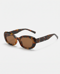 Lone | Round Sunglasses with Tortoiseshell Frame