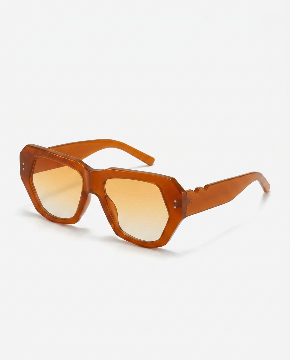 Charley | Vintage Geometric Sunglasses with UV Protection