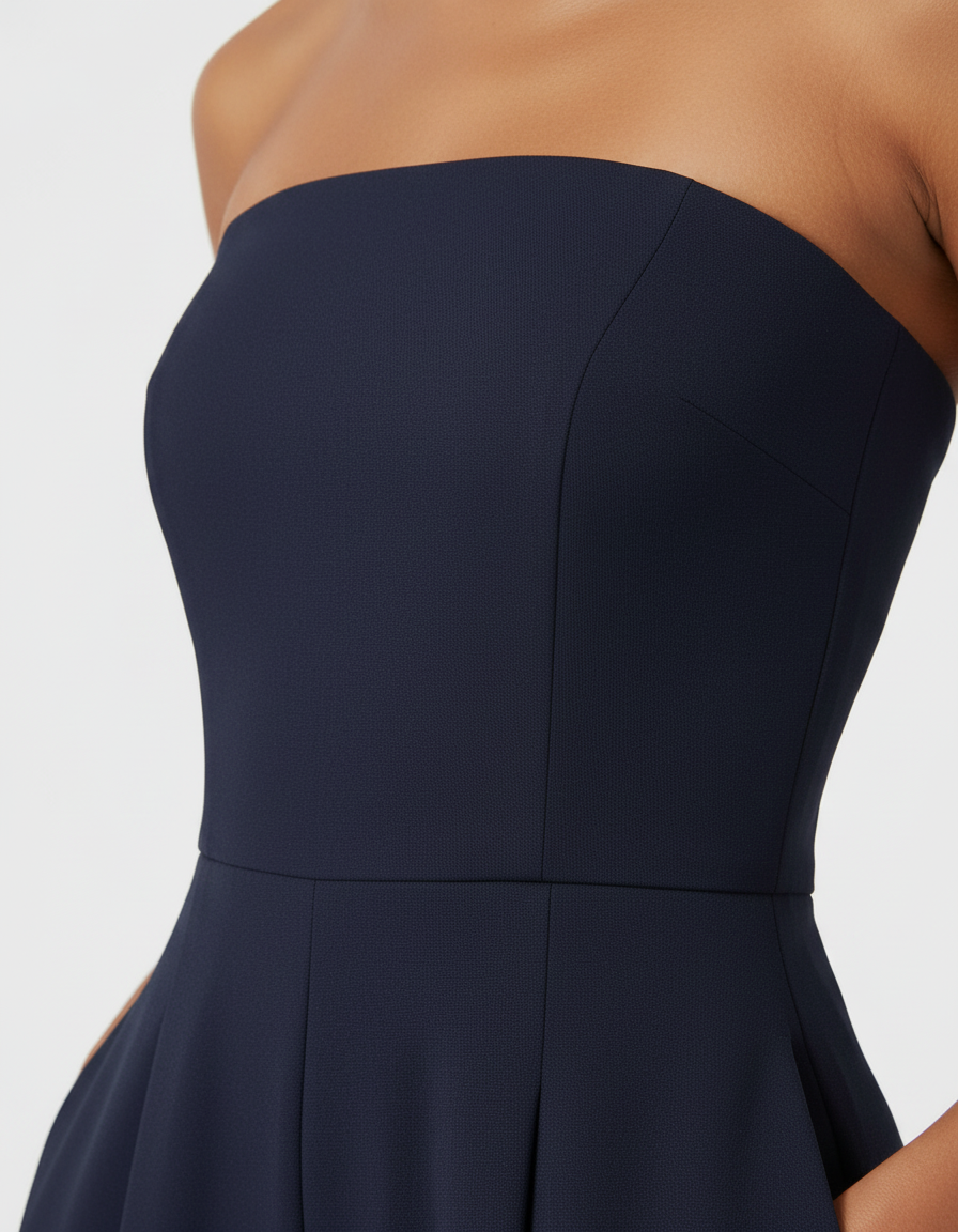 Arlette | Strapless Wide-Leg Jumpsuit
