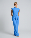 Leila | Wide-Leg Jumpsuit with Tie Waist