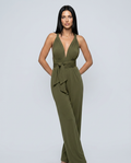 Lesley | Wide-Leg Jumpsuit with Cross-Back Detail
