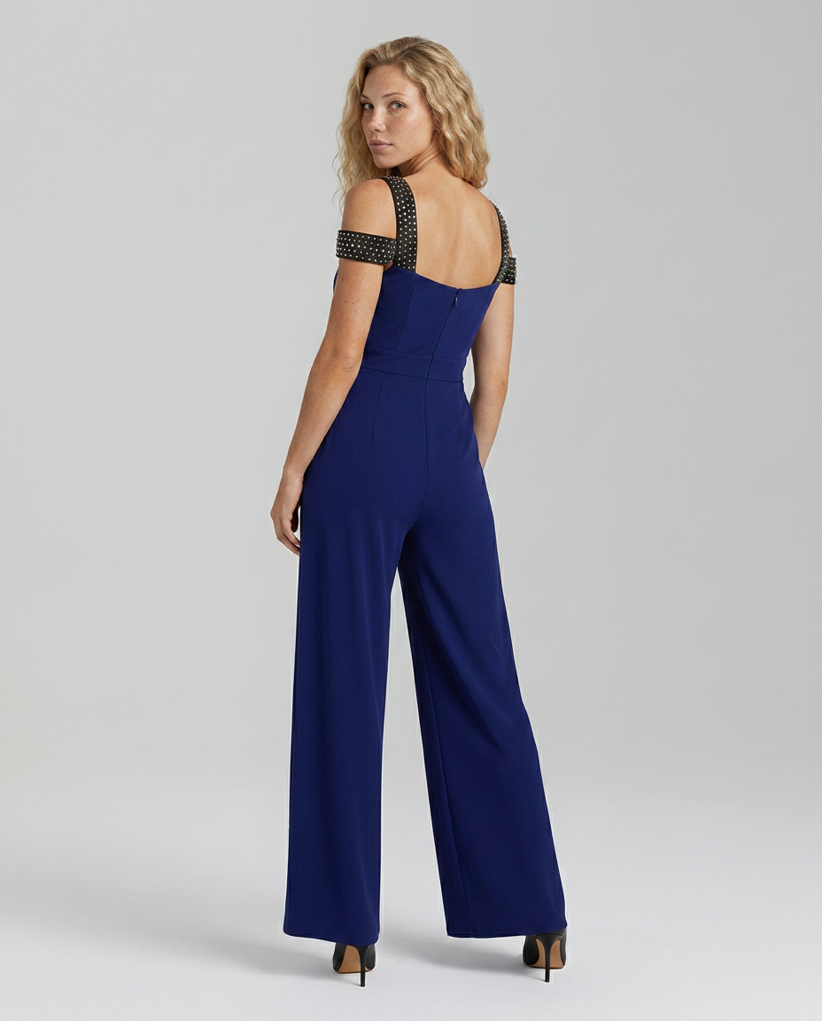 Leola | Off-Shoulder Jumpsuit with Wide Legs