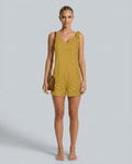 Lila | Romper with Adjustable Straps and Pockets