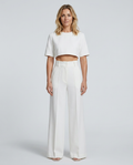Bella | Two-Piece Set with Crop Top and Wide-Leg Trousers