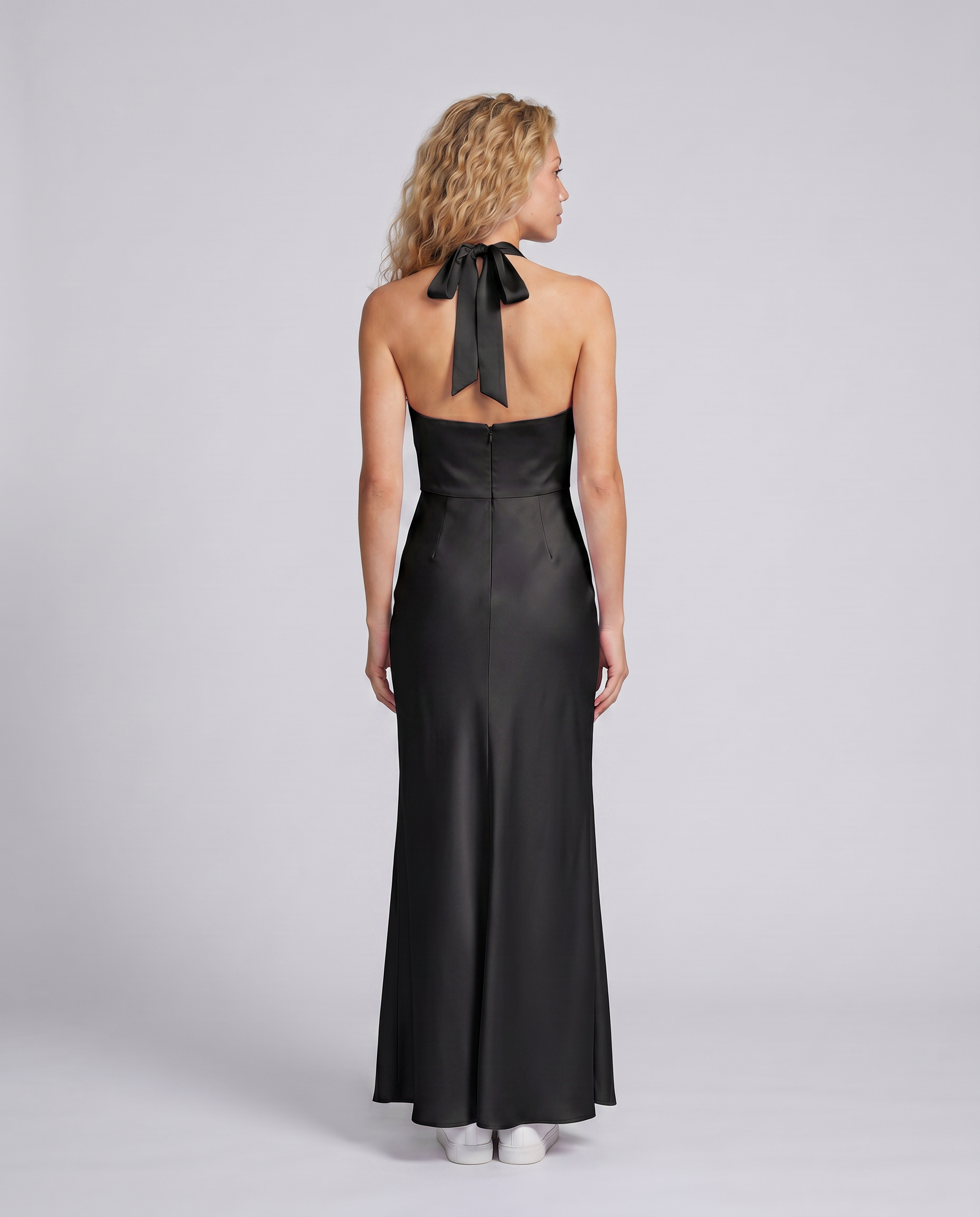 Patricia | Maxi Dress with Halter Neck