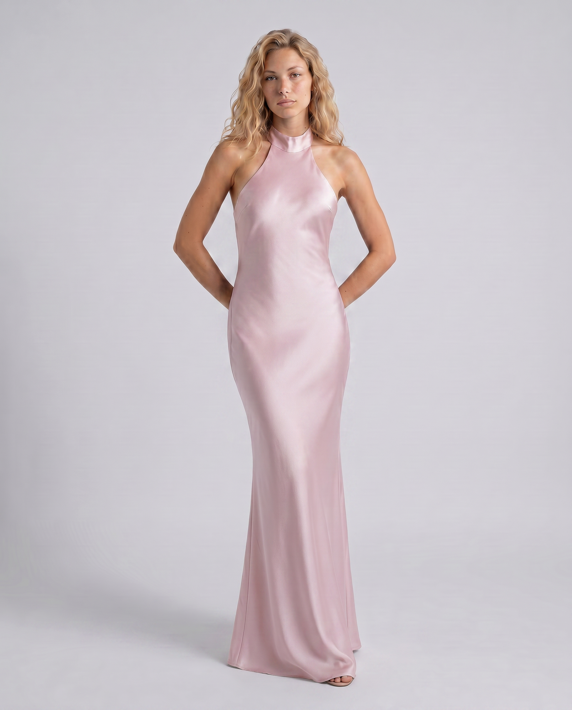 Patricia | Maxi Dress with Halter Neck