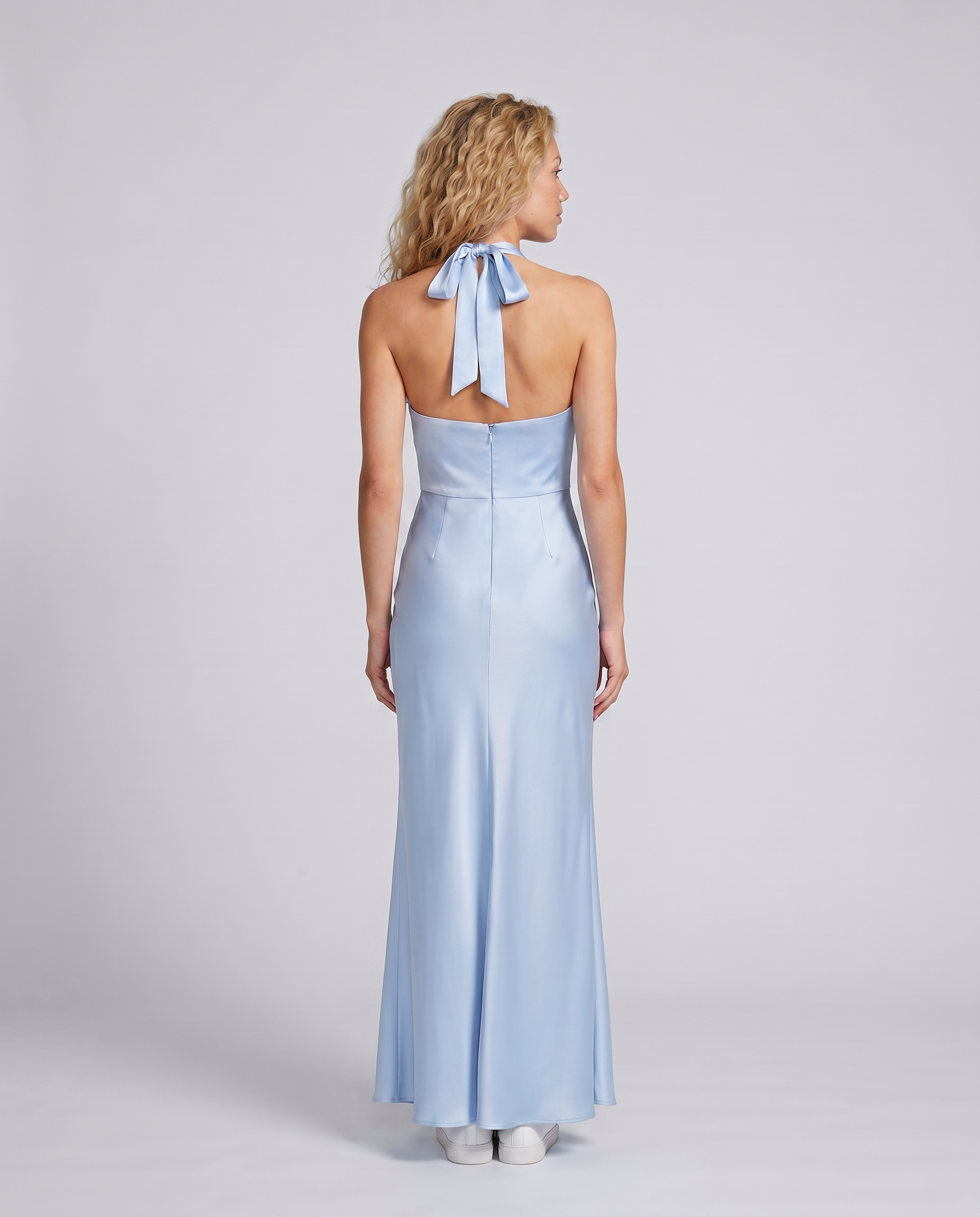 Patricia | Maxi Dress with Halter Neck