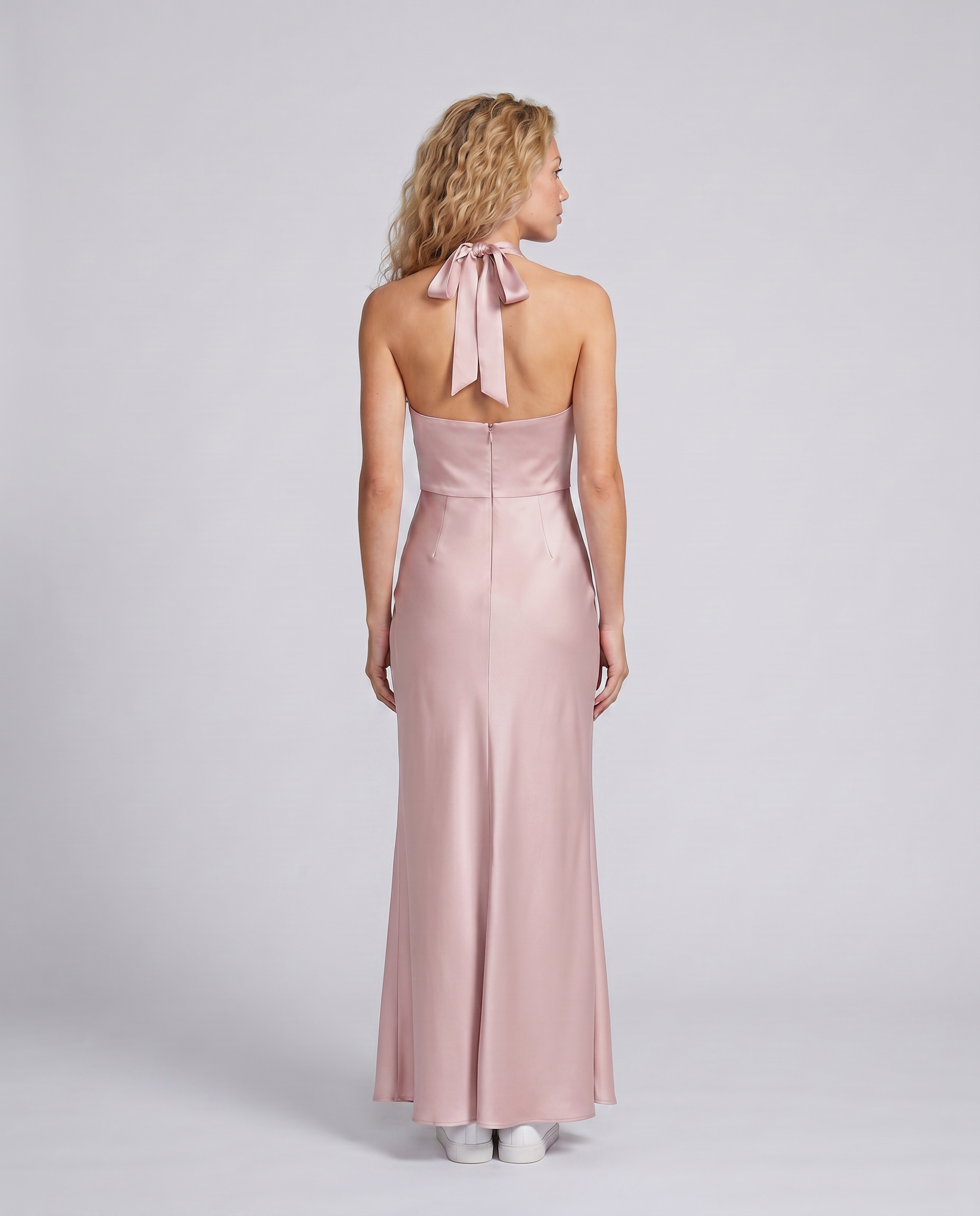 Patricia | Maxi Dress with Halter Neck