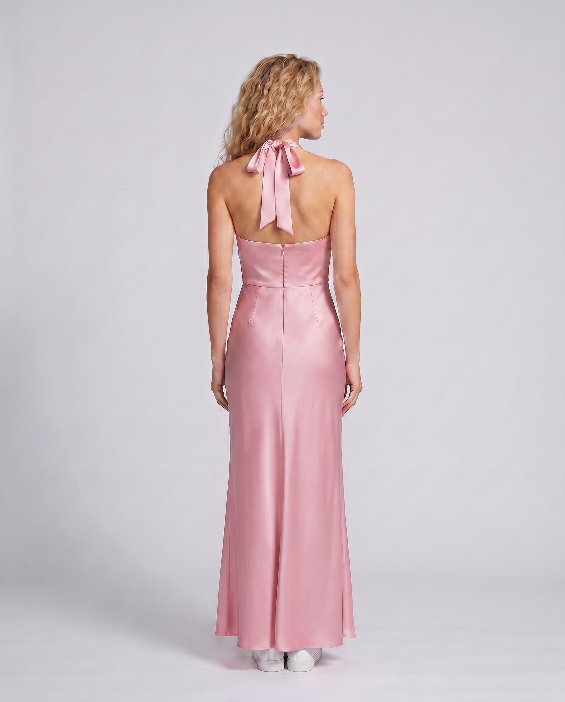 Patricia | Maxi Dress with Halter Neck
