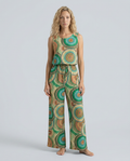 Leslie | Printed Jumpsuit with Elastic Waist