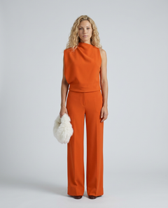 Janet | Wide-Leg Jumpsuit with High Neckline