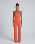 Lucile | One-Shoulder Jumpsuit with Wide-Leg Trousers