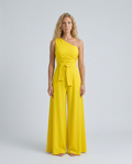 Ilene | One-Shoulder Jumpsuit with Wide-Leg Trousers
