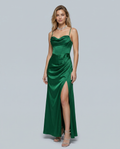 Evelina | Maxi Dress with Draped Bodice