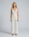 Nellie | Lace Jumpsuit with V-Neckline