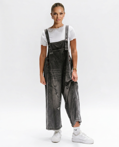 Mitzi | Denim Jumpsuit with Wide-Leg Fit