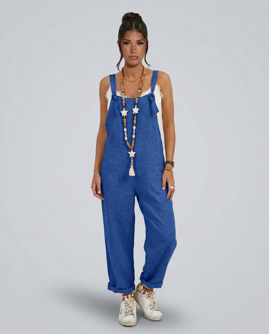 Delia | Vintage Jumpsuit with Relaxed Fit