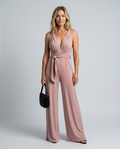 Karin | Wide-Leg Jumpsuit with Wrap Back