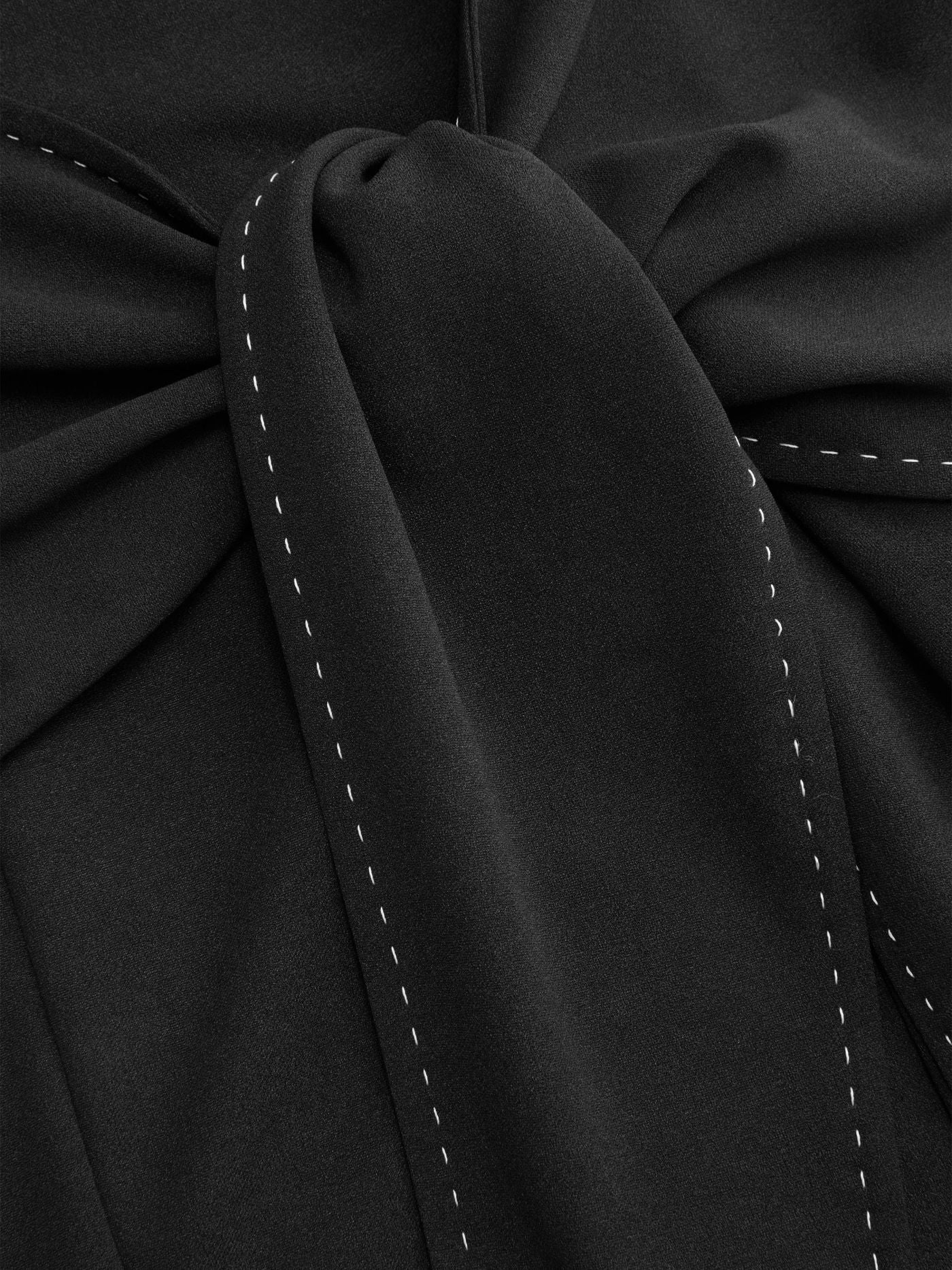 Audrey | Mini Dress with Knotted Waist Detail