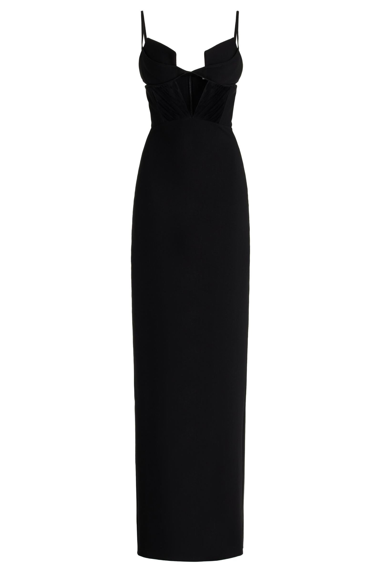 Ivy | Cut-Out Spliced Maxi Dress