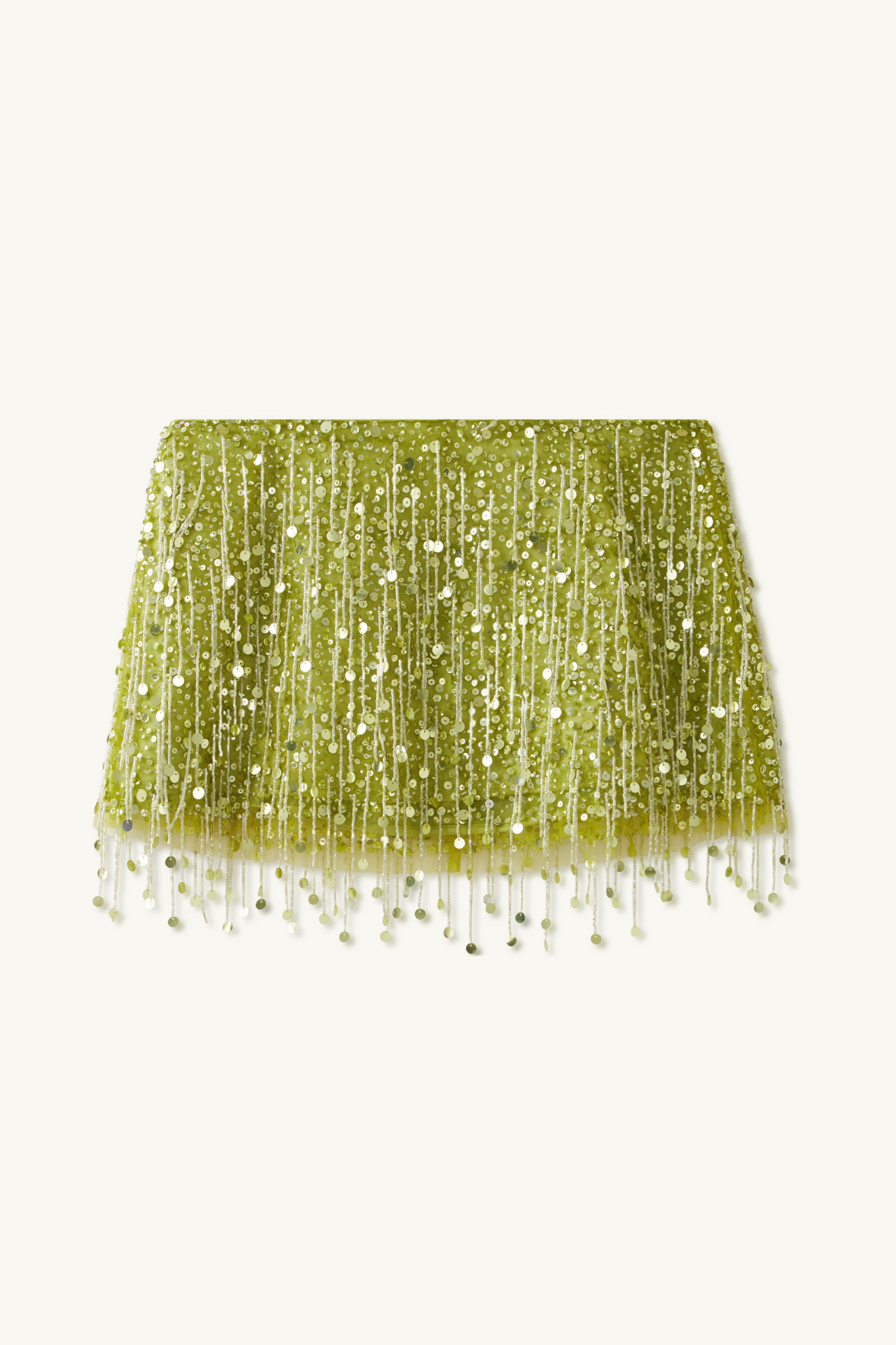 Lena | Sequin Tassel Slip Top & Mini Skirt Set