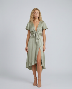 Luna | Midi-Length Flowing Vintage Cocktail Dress