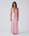 Jadira | Scarf Detail Wedding Guest Maxi Dress