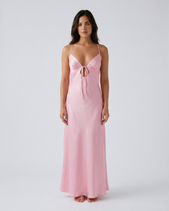 Jadira | Scarf Detail Wedding Guest Maxi Dress