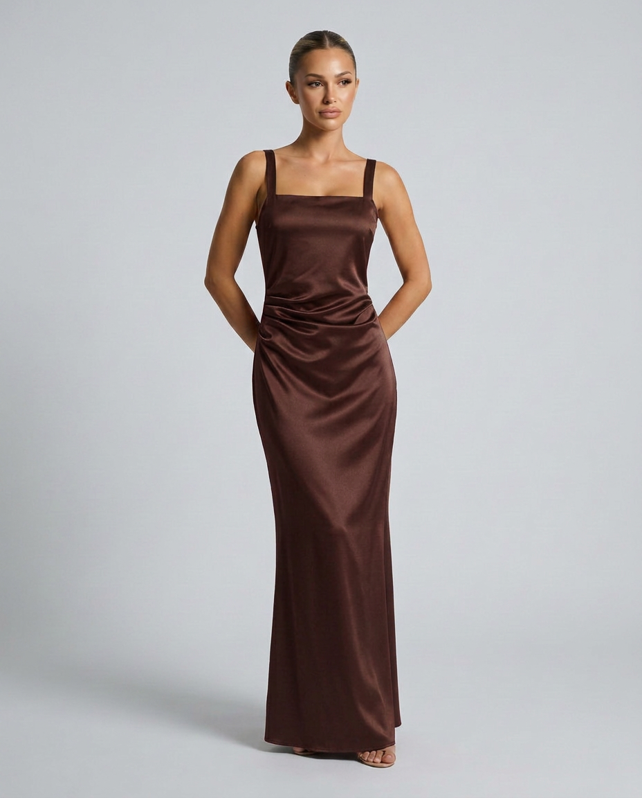 Calanthe | Sleeveless Sequin Maxi Dress