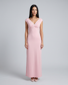 Delia | Off Shoulder Maxi Dress with Ruched Waist