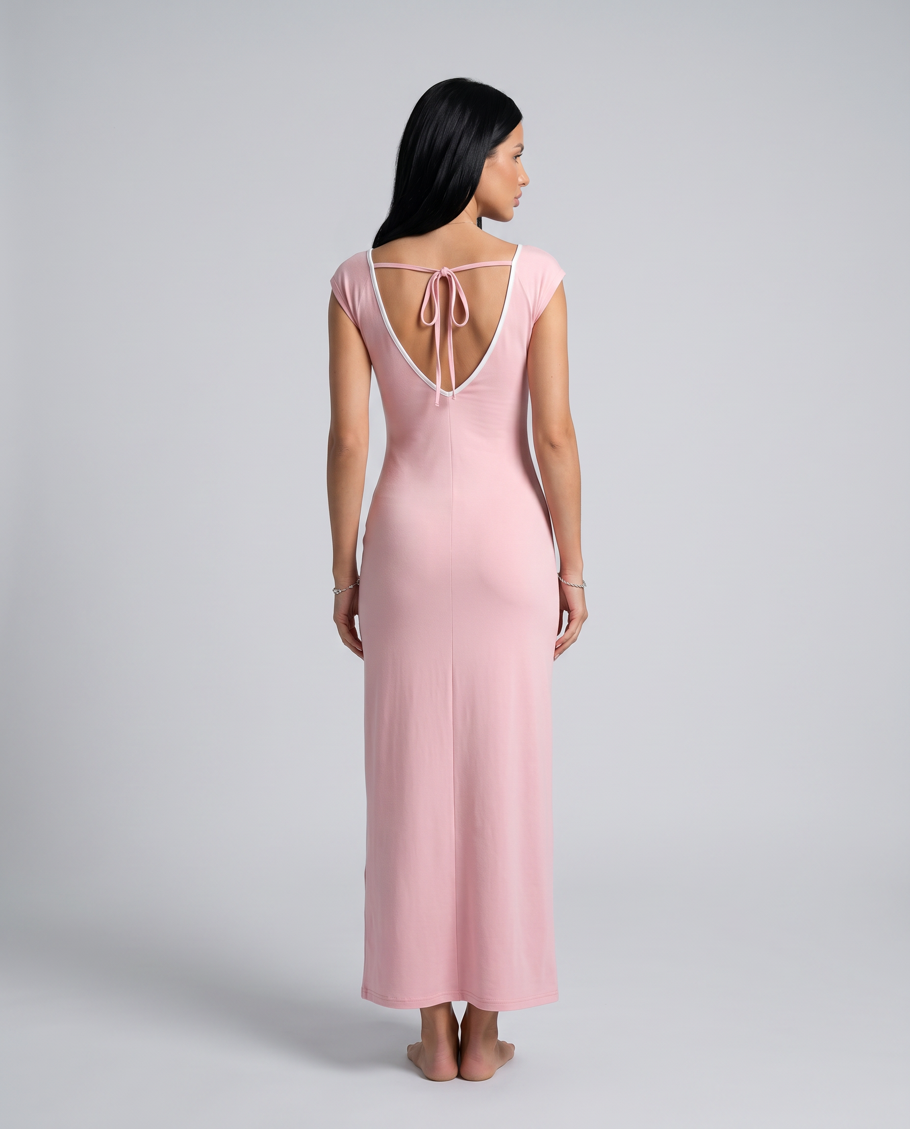 Delia | Off Shoulder Maxi Dress with Ruched Waist