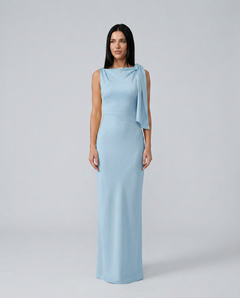Beth | One-Shoulder Tie Maxi Dress