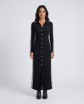 Tatum | Striped Button-Front Maxi Dress
