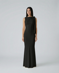 Ada | Maxi Dress with Draped Shoulder Detail