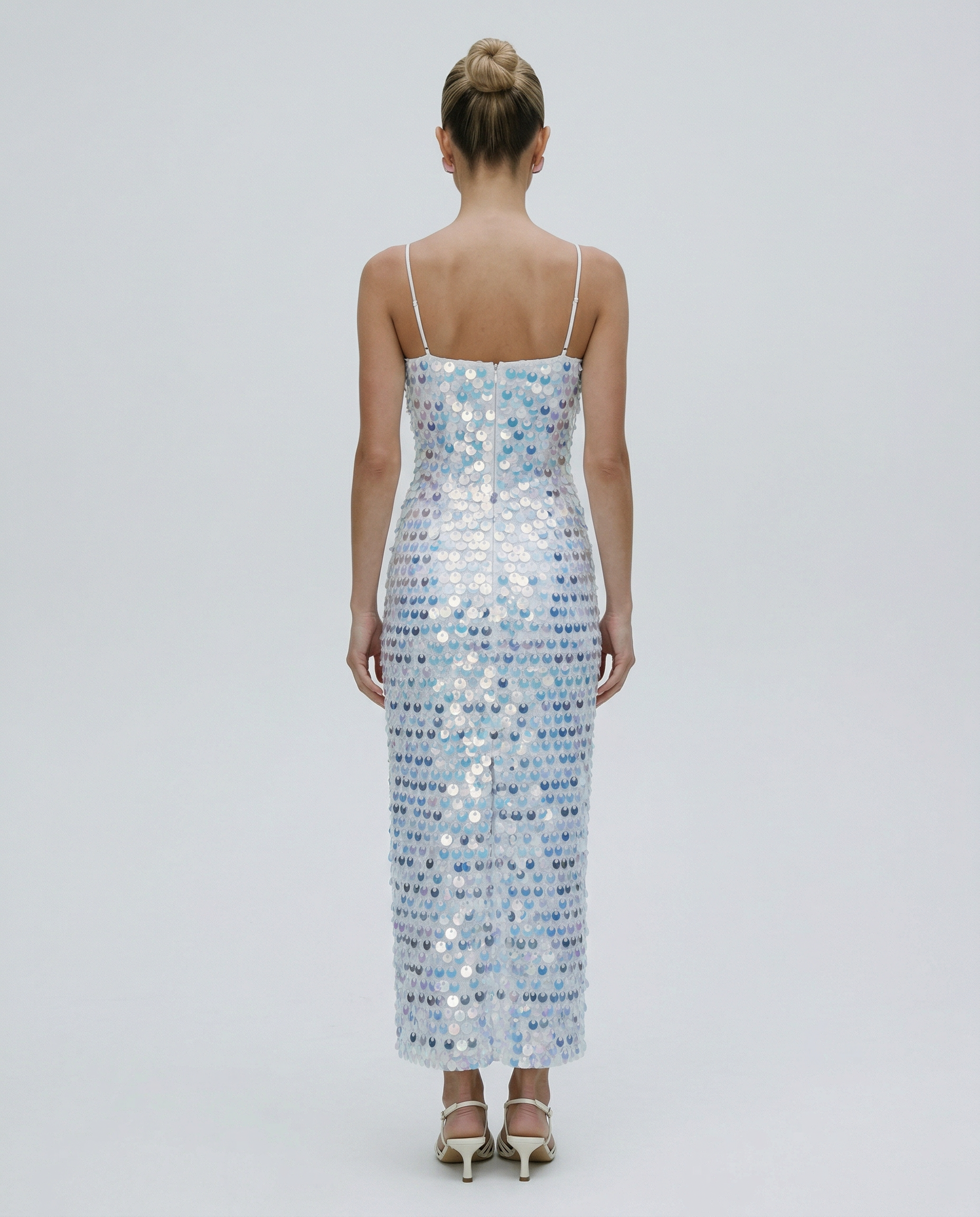 Kelley | Midi Dress with Sequin Detailing